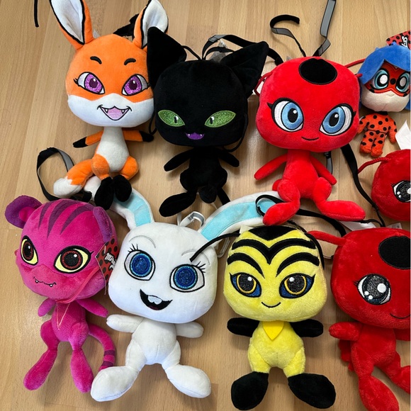 Miraculous Ladybug and Cat Noir plush bundle - Picture 4 of 4